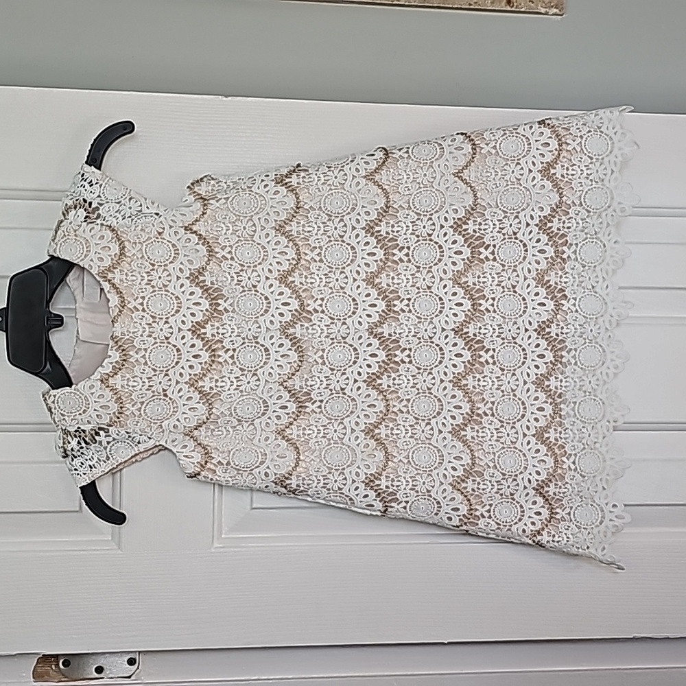 Camilla White Lace Dress Girl size 6